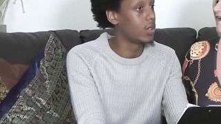 Chubby grandma getting oral from black hunk