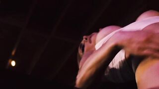 Hot chop shop owner fucking big cock