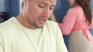 Jay Romero isn't terribly happy having his new stepmother Natasha Nice around the house. His dad is on a business