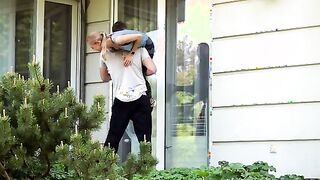 Nancy A. and her husband Martin go for a jog together, although Martin winds up carrying Nancy home. As a