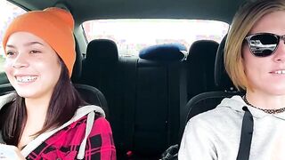 ADULT TIME - Huge Hooters Blonde Poly Ex-Fiance Ventures off to Screwed Perky Tit Lesbo Friend
