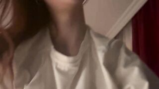 my cute stepmom wake me up with her PUSSY