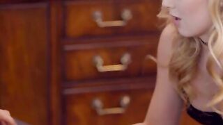 Brad Sterling is hard at work when his gf Lily Rader lets him know that it's time to take a
