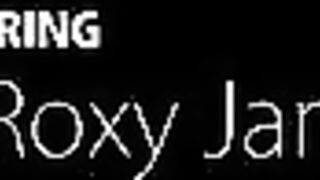 Saucy Roxy James is happy to make Kristof Cale's day by waking him from his nap with a kiss and