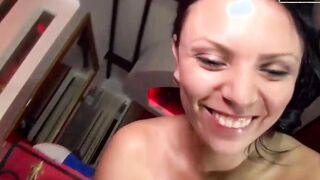 MAMACITAZ - (Mary Fuego, Alex Moreno) - Dark Hair Latina Cutie With A