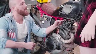 VIP SEX VAULT - Gigantic Butt beauty Fucks Her Biker