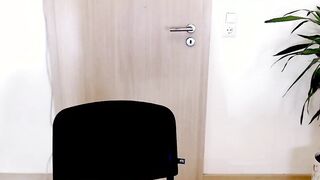 Busty amateur masturbates on webcam