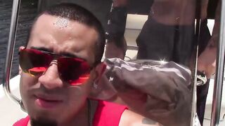 Stranded Barely Legal Gets Picked Up and Pounded