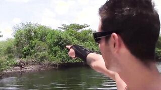 Stranded Barely Legal Gets Picked Up and Pounded