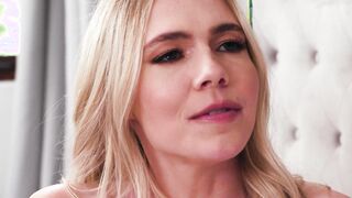 Gangbang DP fuck of sad big boobs blonde