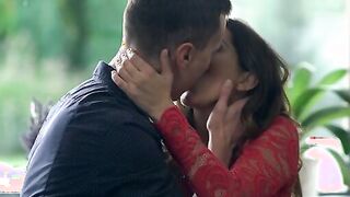 Jimena Lago and Charlie Dean sit down to a game of chess. They barely make it through two moves before