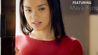 Tyler Nixon has just got called in to work, but his mistress Maya Bijou isn't having any of it. Taking