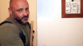 HORNYHOSTEL - Long Tits Dark Hair Darcia Lee is on the Hunt for Janitor's Dick - LETSDOEIT