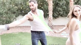 PASSION-HD Masturbating Penelope Kay Seduces Her beauty Gardner two