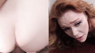 19 Year old Nervous and Bored Red Fellatio Rowan just wants Cash! Duh?