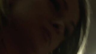 Blonde watches as her lusty dyke girlfriend masturbates