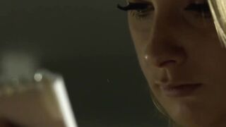 Blonde watches as her lusty dyke girlfriend masturbates