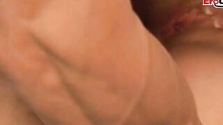 Dark Haired Milf gotten hardcore anal screwed with natural jugs
