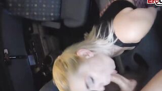German normal Girl next door school bimbos make a car sexdate