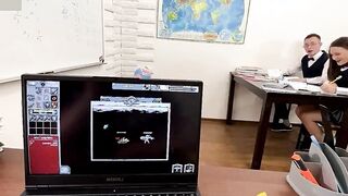 I SHOWED A STUDENT HOW TO FUCK WELL!