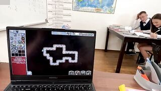 I SHOWED A STUDENT HOW TO FUCK WELL!