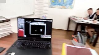 I SHOWED A STUDENT HOW TO FUCK WELL!