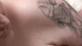Granny women Sucking Off and Riding big black cock