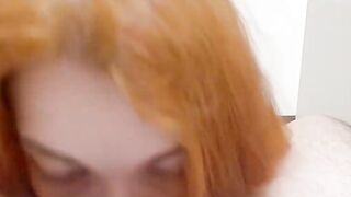 DOEGIRLS - (Kate Utopia) - Big Jugs Red Blowjob Lover Sucks Me Off