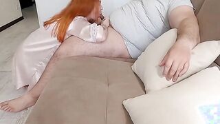 DOEGIRLS - (Kate Utopia) - Big Jugs Red Blowjob Lover Sucks Me Off