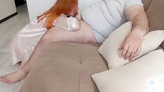 DOEGIRLS - (Kate Utopia) - Big Jugs Red Blowjob Lover Sucks Me Off