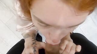 DOEGIRLS - (Kate Utopia) - Big Jugs Red Blowjob Lover Sucks Me Off
