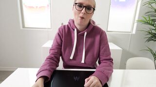 MILF mom playing with stepsons big balls