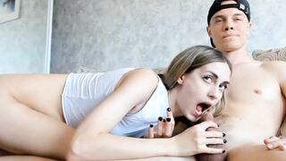 Horny Sweet Lovers Making Love on Cam