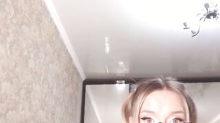 Thin and Small Jugs Teen Fucking her self