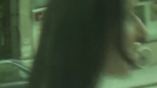 Hottie Dark Hair Masturbates Avidly as she Watches herself on Screen