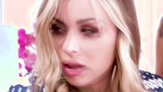 Blonde sucking cock to get over breakup