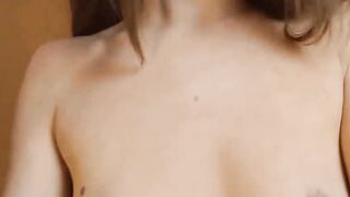 Petite Brunette Affinity For Erotic Show