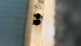Spy Under Wc Door