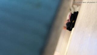 Spy Under Wc Door