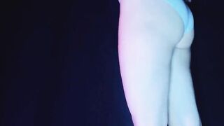 Goddess Blonde on Halloween Party Undressing & Finger Bang Cunt