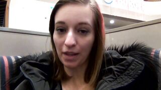 Extreme Public ANAL screwed and cum on face