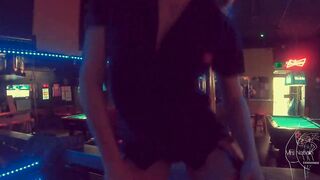QUALITY TIME IN A STRIP CLUB, TURNED ON STRIPPER BETS LAP DANCE