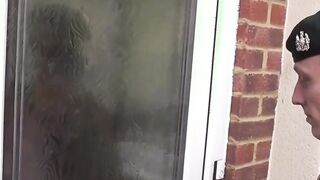 Brit Skanks Blowing Off and Riding