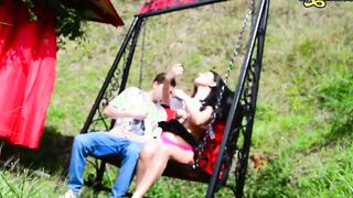 MAMACITAZ - (Mary Fuego, David Reyes) - Dark Hair Latina goddess Public Sex
