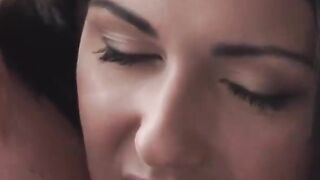 Natural Dark Hair Invites BF Into For Some Buttfucking