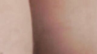 Natural Dark Hair Invites BF Into For Some Buttfucking