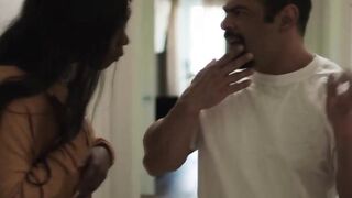Aroused TS caught by her roommates jerking
