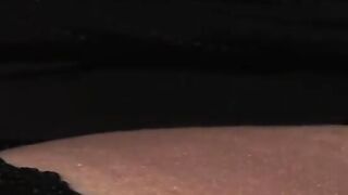Cute skinny bimbos fucks her tight asshole with a massive