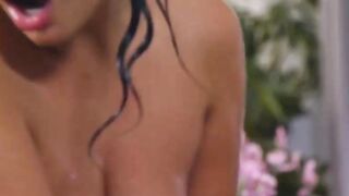 NuruMassage Huge Melons Maid Comforts Single Man Desperately Vulgar