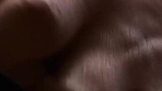 Goddess Latina fucks her unshaved cunt to an orgasm with a rolling